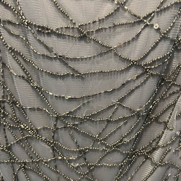 Adrianna Papell plus size beaded cocktail dress - Picture 4 of 12